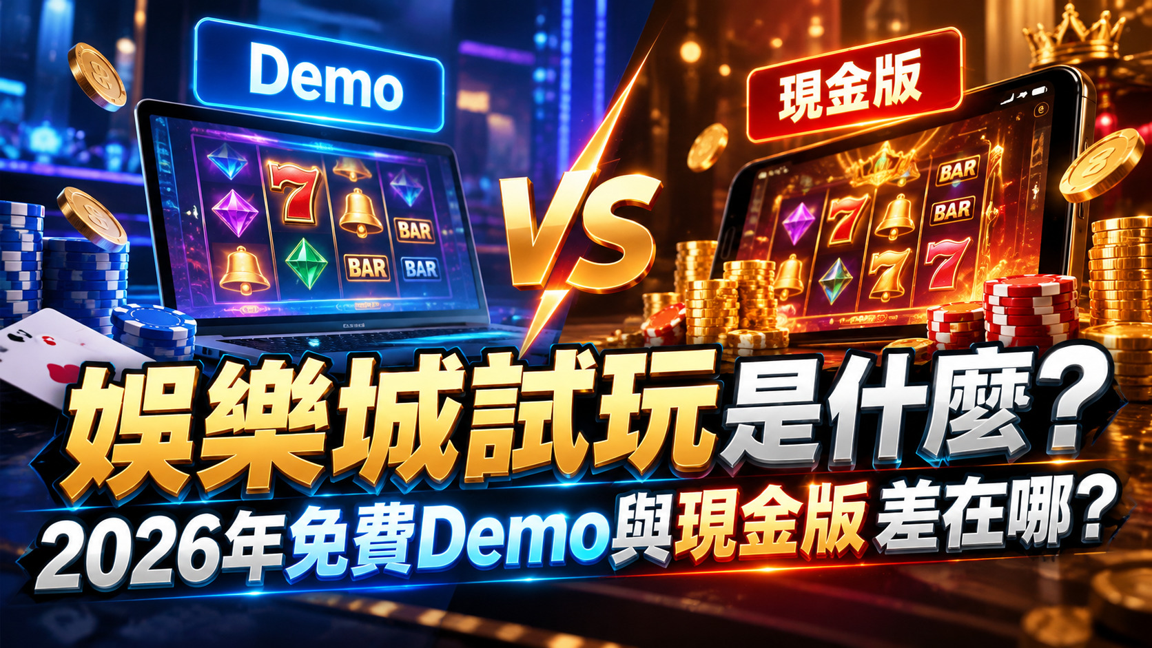 娛樂城試玩是什麼?2026年免費Demo與現金版差在哪?