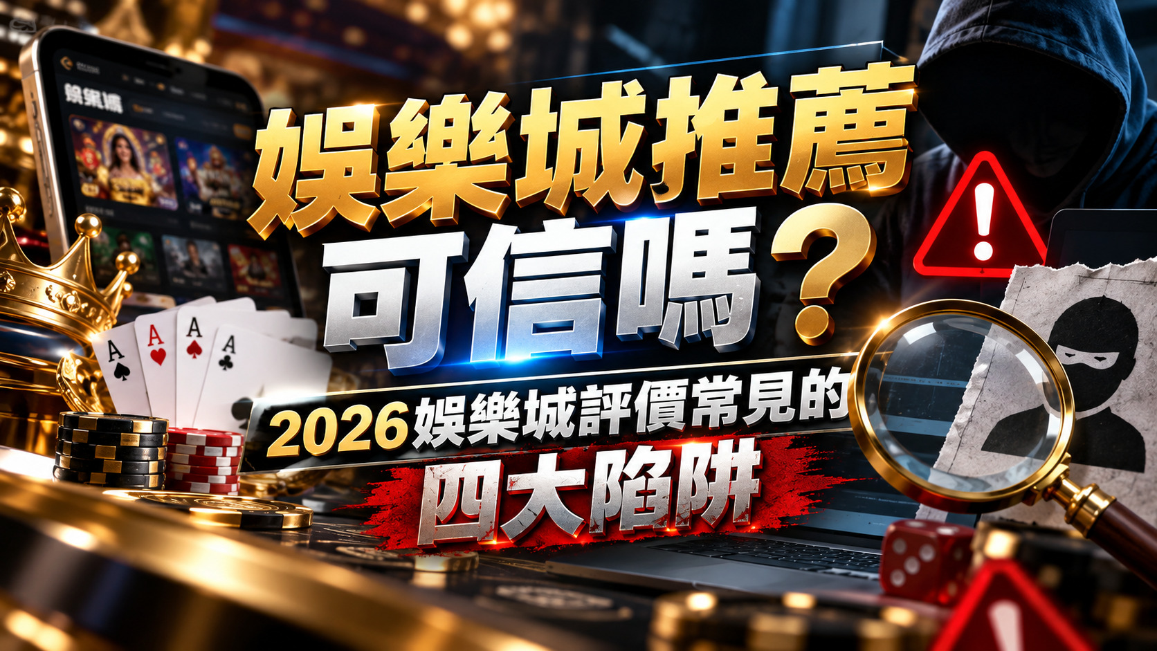 娛樂城推薦可信嗎?2026娛樂城評價常見的四大陷阱